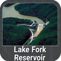 Lake Fork Texas GPS Fishing Chart