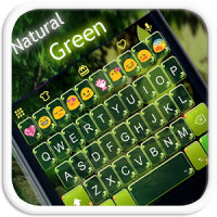 Natural Green Emoji Keyboard