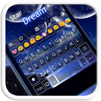 Star Dream Emoji Keyboard Skin