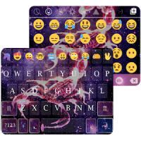 Scorpio Emoji Keyboard Theme
