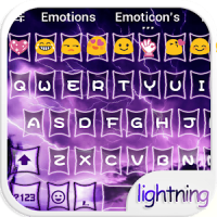 Purple Lighting Storm Theme