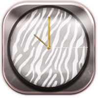 Zebra Clock Widget