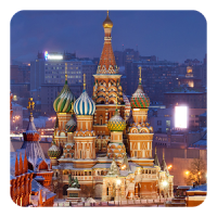 Moscou Fond Animé