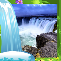 Waterfall Photo Collage