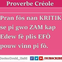 Haitian Proverbs