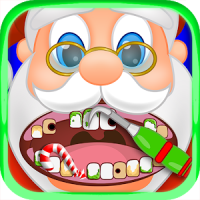 Christmas Dentist Office Santa