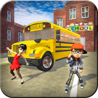 Schoolbusドライバ：駐車場ゲーム