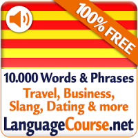 카탈로니아어 단어 및 어휘를 무료로 배우세요
