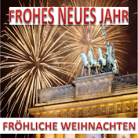 merry christmas and happy new year in In German