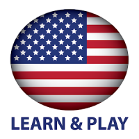 Learn and play. American English words, vocabulary