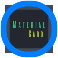 Material Dark Card Theme