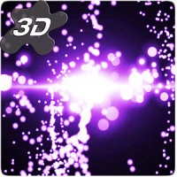 Radiant Particles Glitters 3D Live Wallpaper