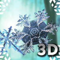 Falling Snowflakes 3D Live Wallpaper Pro