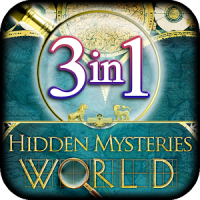 Hidden Object Mystery Worlds Exploration 5-in-1