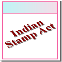 The Indian Stamp Act 1899