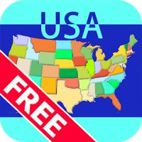 地図ソリティア Free - アメリカ
