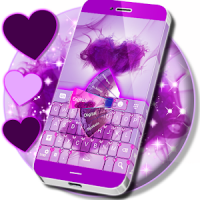 Keyboard Purple Passion