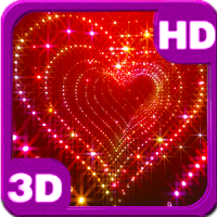 3D Sparkle Glitter Heart Free