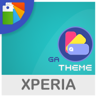 COLOR™ Theme | Lollipop Cyan Design For XPERIA