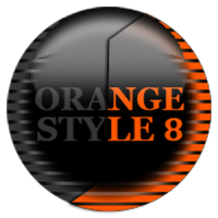 Orange Icon Pack Style 8 ✨Free✨