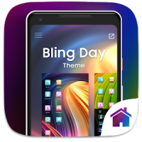 Bling Day Theme For Computer Launcher