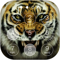 Tiger Keypad Screen Lock Skin