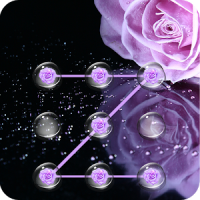 Tema púrpura Rose Para AppLock