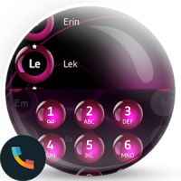 Spheres Pink Contacts & Dialer Theme