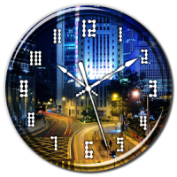 Night Street Clock Live WP
