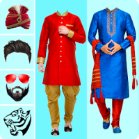 Men Sherwani Suit Photo Editor