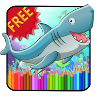 Coloring Book Sharks