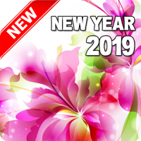 Happy New Year 2019 (Flowers)