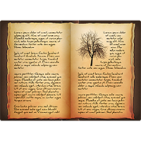 Book of Shadows White Wiccan Magick Grimoire