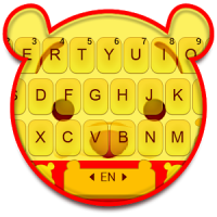 Yellow Bear Tema de teclado