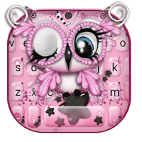 Pretty Pinky Owl Keyboard Theme