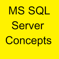 MS SQL Server Concepts Study Material
