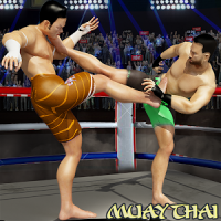 Muay Thai Fighting Clash