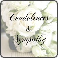 Condolences and Sympathy