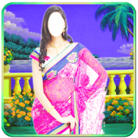 Women Saree Photo Suit - Saree Suit for girls