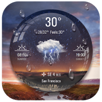 Weather Ball Lock Screen App