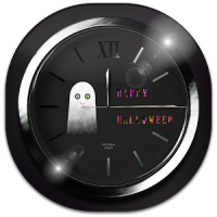 Ghost Clock Widget