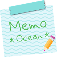 Sticky Memo Notepad *Ocean*