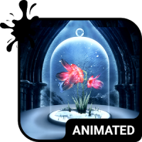 Magic Flower Animated Keyboard + Live Wallpaper