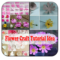 tutorial flower craft idea