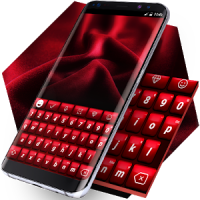Красный HD клавиатуры Theme