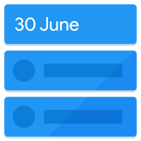 Calendar Widget: Agenda