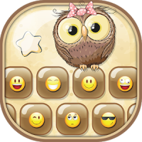 Cute Owls Emoji Keyboard