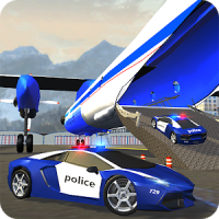 Police Plane Transporter Juego