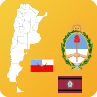 Argentina State Maps and Flags