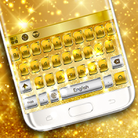 Gold Silver Keyboard Theme